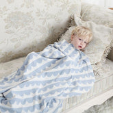 Baby Printed Crochet Knit Blankets